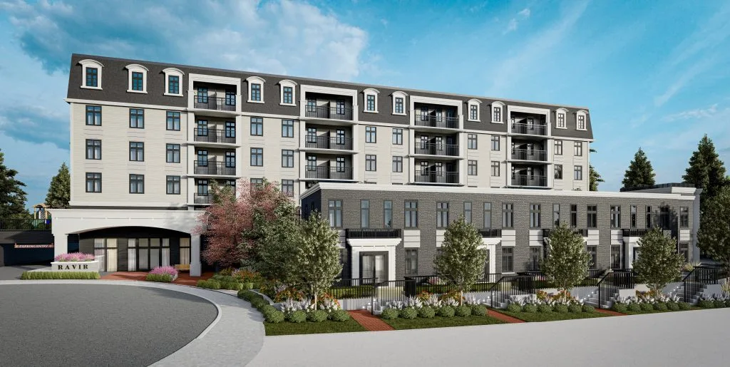 69-unit condo building with five townhomes in Coquitlam